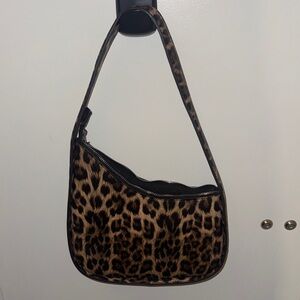 Leopard Print Shoulder Bag